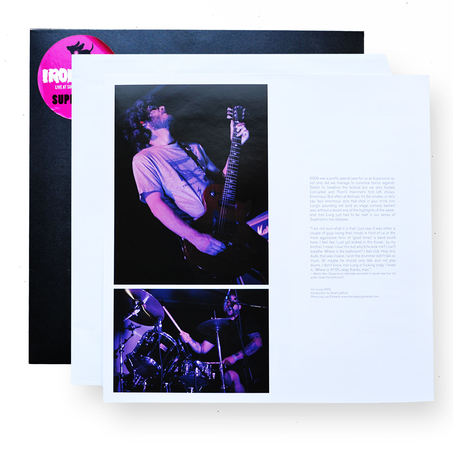 Iron Lung live at Supersonic 2009 vinyl Supersonic Festival