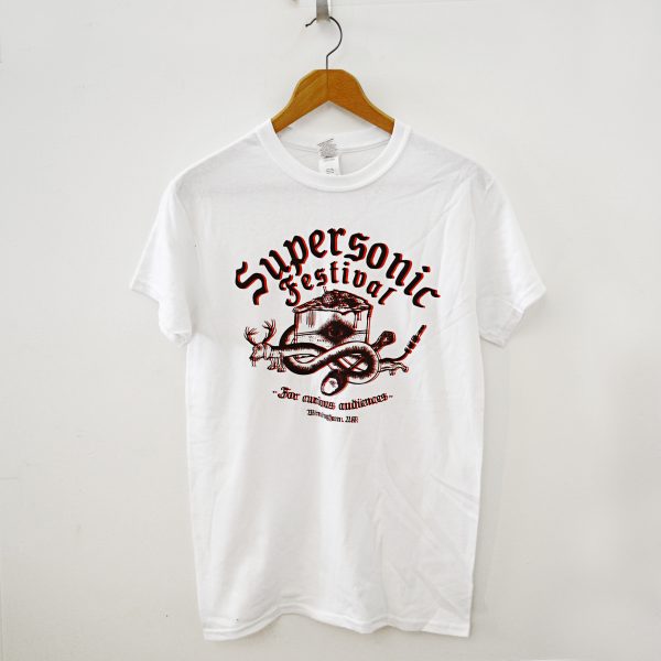 2018 Supersonic Festival logo tee