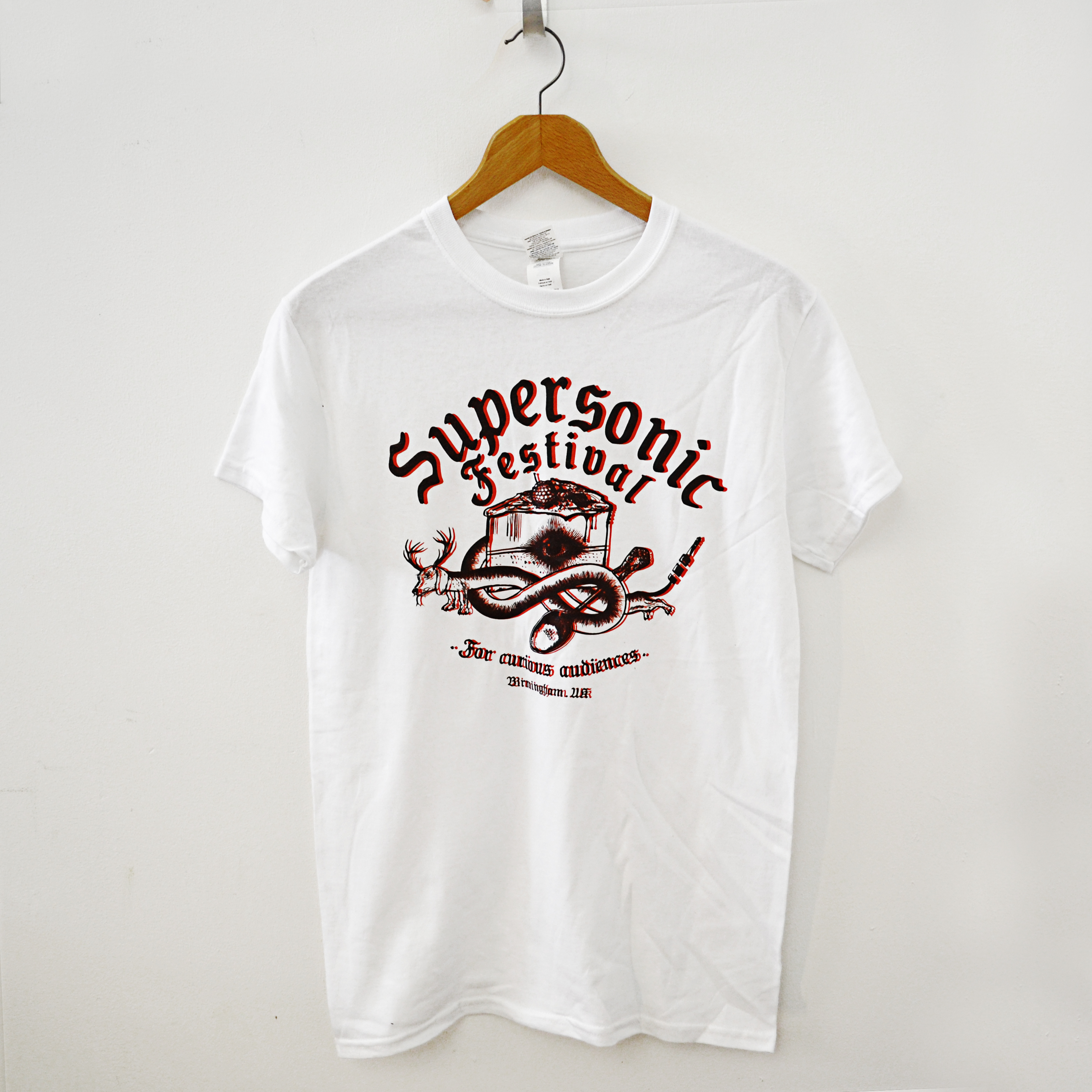 2018 Supersonic Festival logo tee