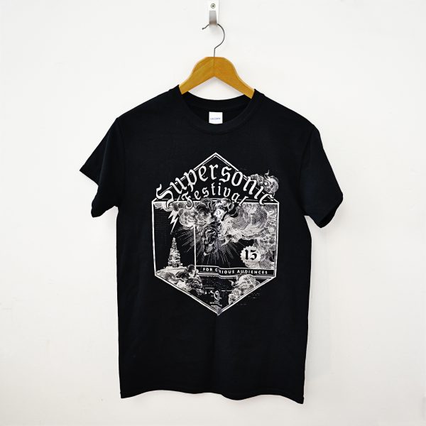 2019 Supersonic Festival logo tee