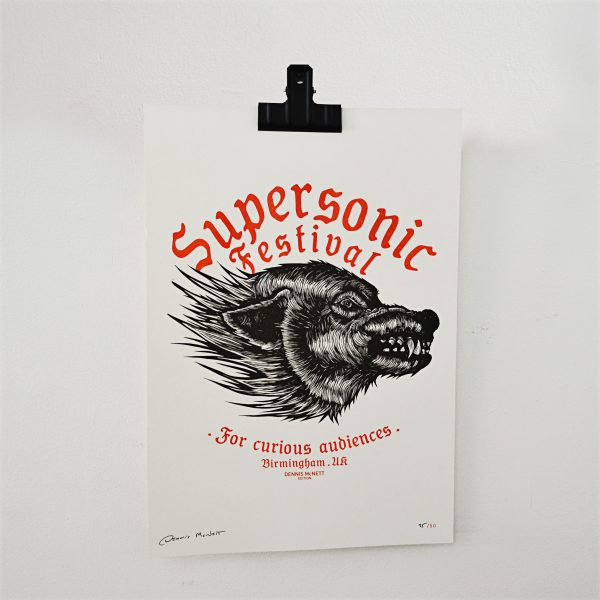 2018 Dennis Mcnett Supersonic Print