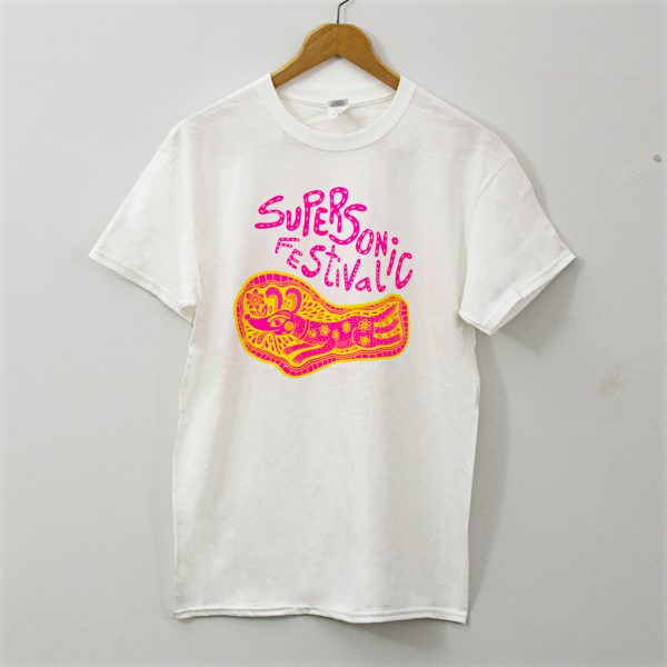 Bryn Perrott - PINK/YELLOW SUPERSONIC T
