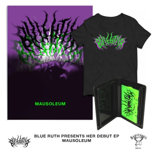 Blue Ruth - Mausoleum EP (Cassette Tape bundle)