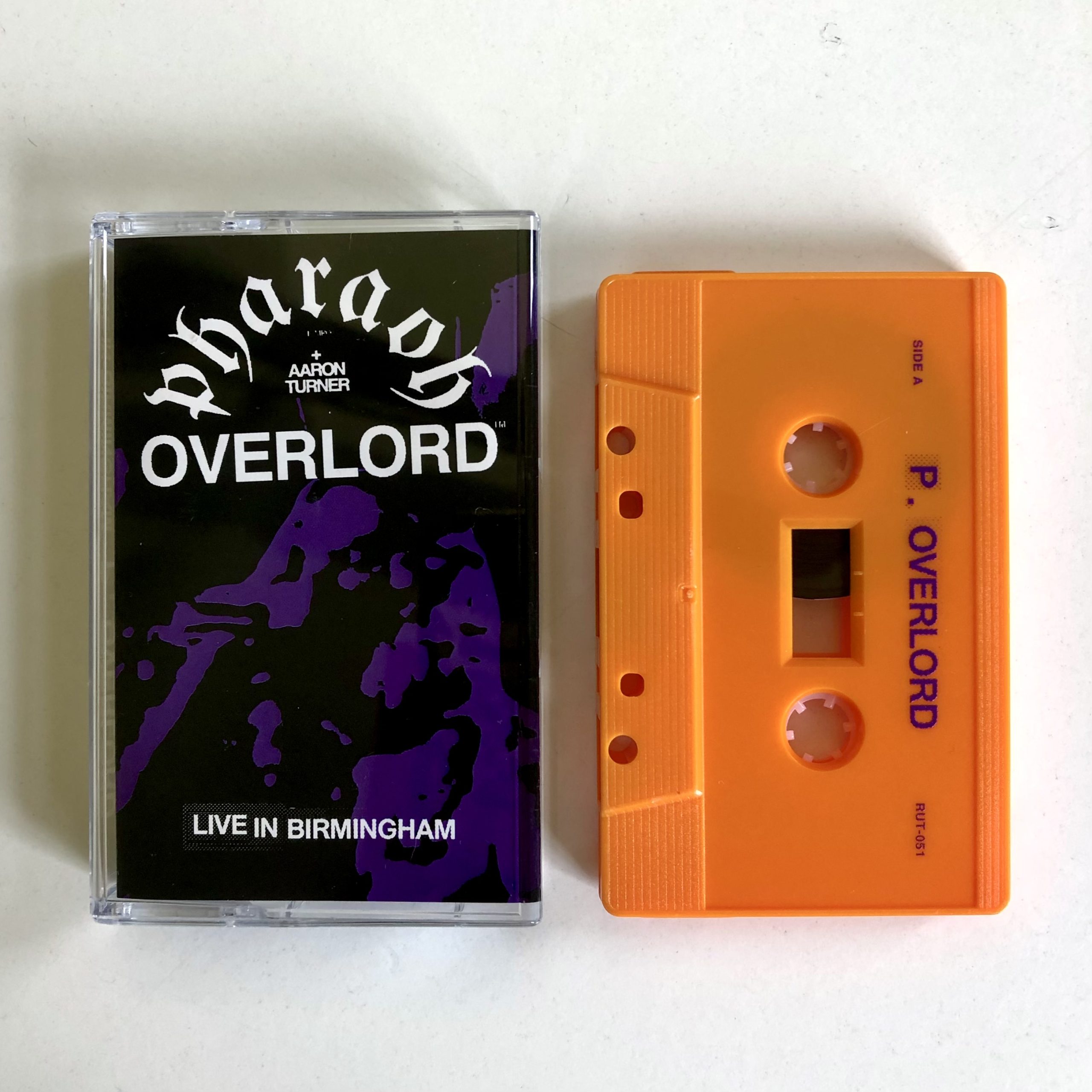 Pharaoh Overlord with Aaron Turner - live at Supersonic 2022 (Cassette Tape) - Image 3