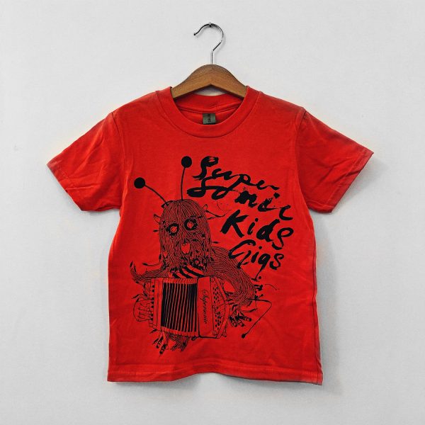 Supersonic Kids Gig tee - orange