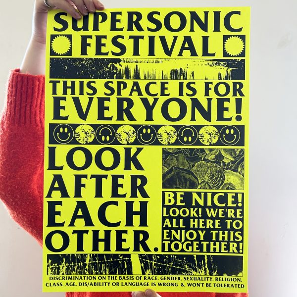 Code of Conduct Poster - NEON YELLOW