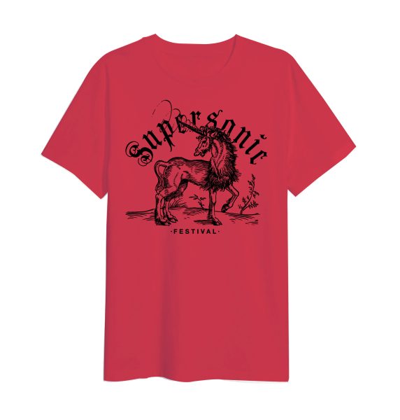 Supersonic Festival 2024 T - red