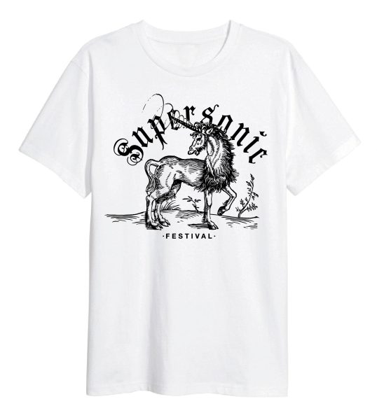 Supersonic Festival 2024 T - white