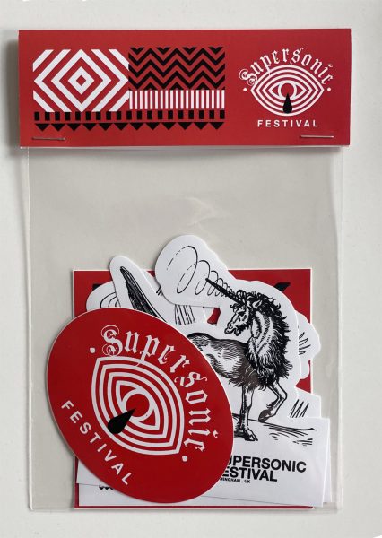 Supersonic Festival sticker pack