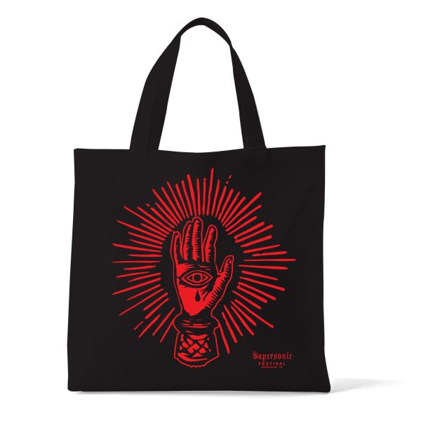 Supersonic Tote 2025 Red on Black