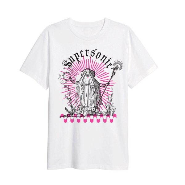 Supersonic Festival 2025 T - white