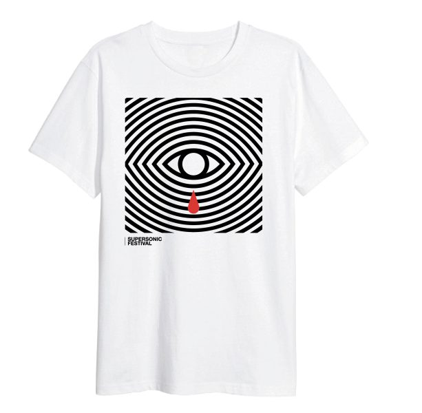 Supersonic Festival 2026 T - white